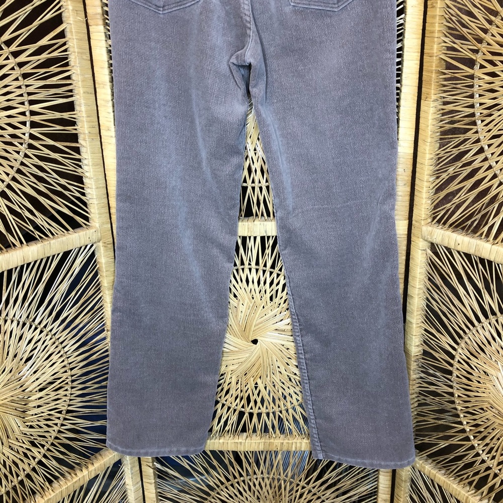 WRANGLER Vintage Corduroy Pants High Rise Mom Mauve Size 30 - Picture 9 of 15